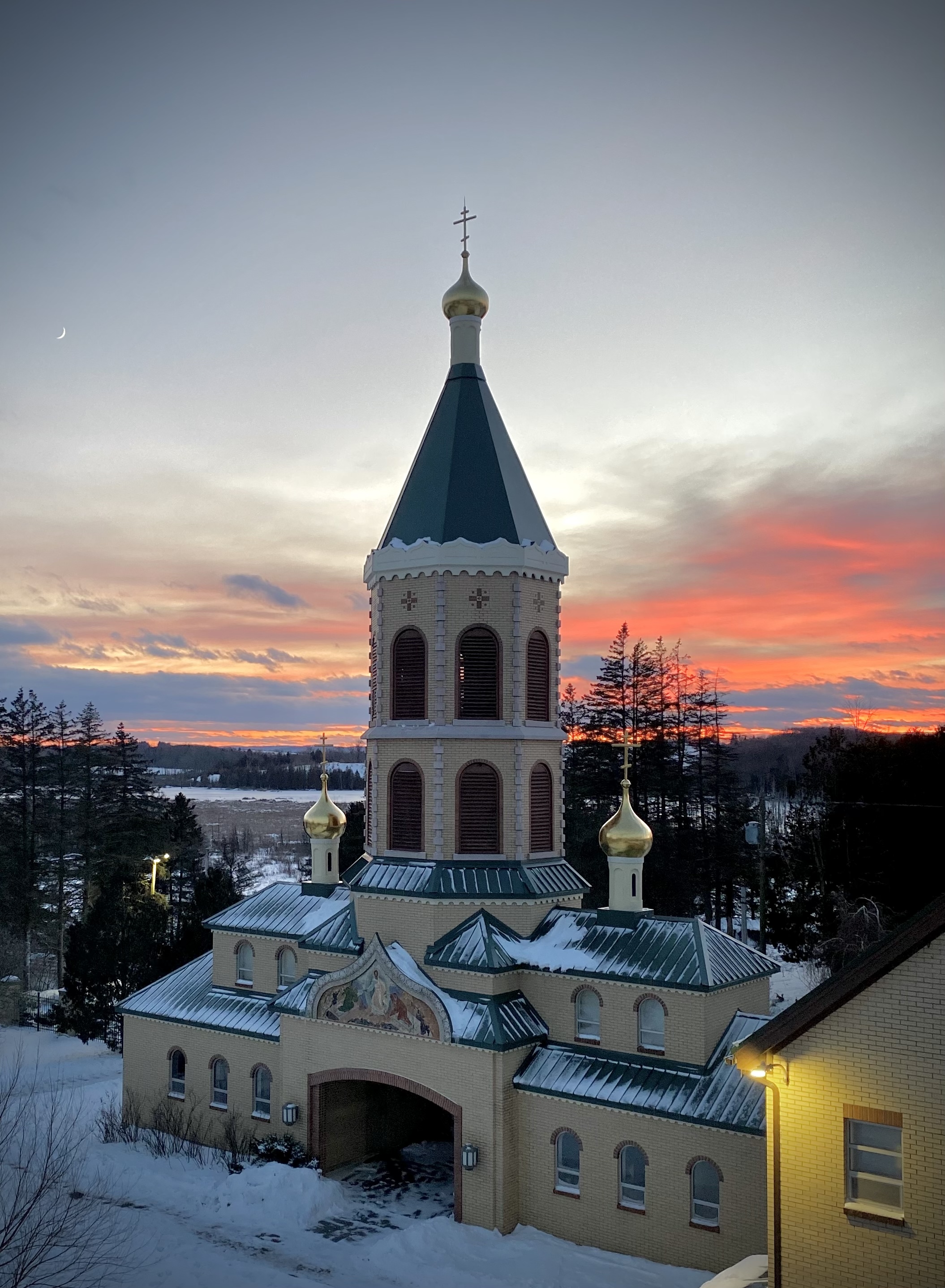Orthodox church belltower